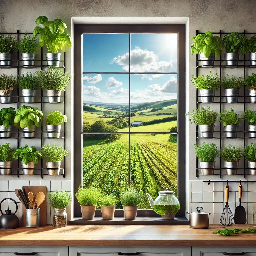 Growing Fresh Herbs Indoors: The Easy Kitchen Window Garden Guide